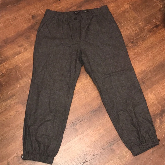NWOT J.Crew Favorite Fit Wool Jogger Pants - Picture 8 of 8